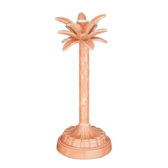 Kandelaar Palmboom  - Roze Kandelaar Mica Decorations