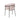 Fluwelen stoel met doorgestikte rugleuning - roze Stoel SalesFever