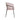 Fluwelen stoel met doorgestikte rugleuning - roze Stoel SalesFever